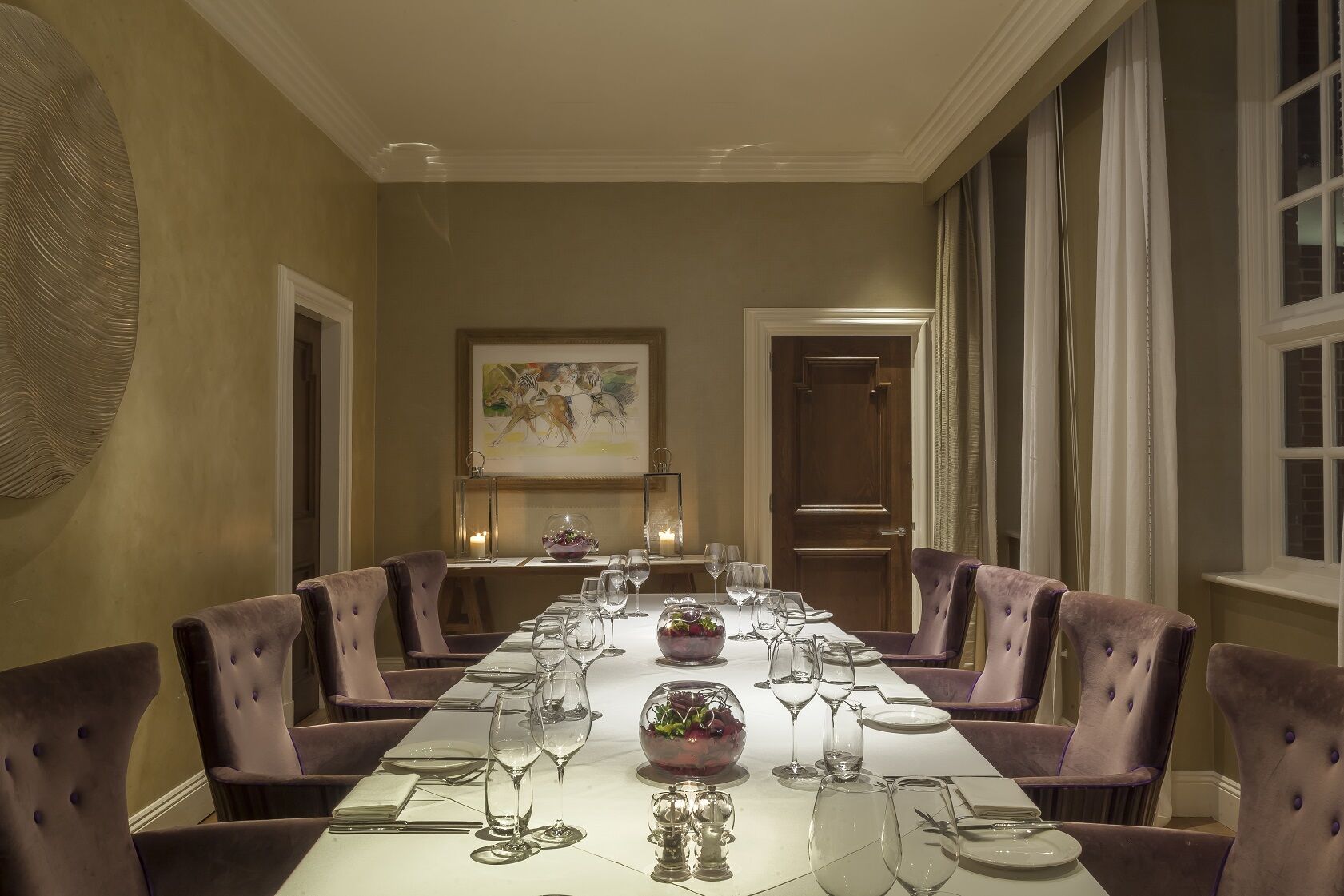Отель The Roseate Ридинг Экстерьер фото The private dining room at the restaurant